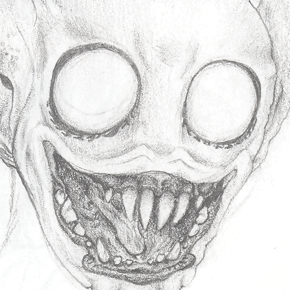 Hopskin alien (Head details) �