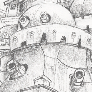 Howl's Moving Castle from Studio Ghibli �